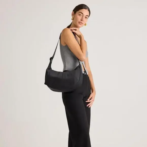 Quince Revive Nylon Crescent Shoulder Bag - Picture 6 of 6